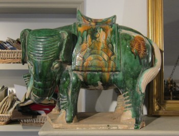 Pair of Chinese Elephants