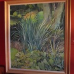 Bartsch Landscape Oil on Canvas, Melplash Court, Dorset