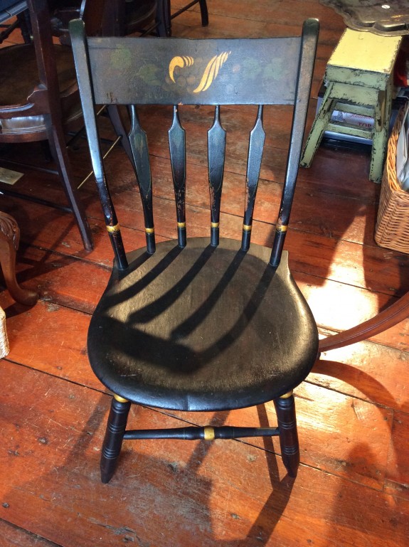 Set of 6, c1830 American Arrow Back Windsor Chairs, 19th Century, Antique - vintage chairs at Bertolini and Co.